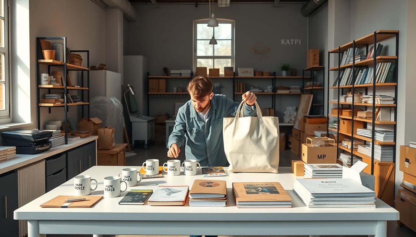 Custom print work that stays organized